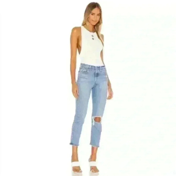 Levi's Denim - NWT- Levi's Premium Wedgie Straight High Rise Jeans Sz 26